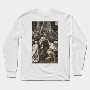 Bearing of the Cross by Albrecht Durer Long Sleeve T-Shirt